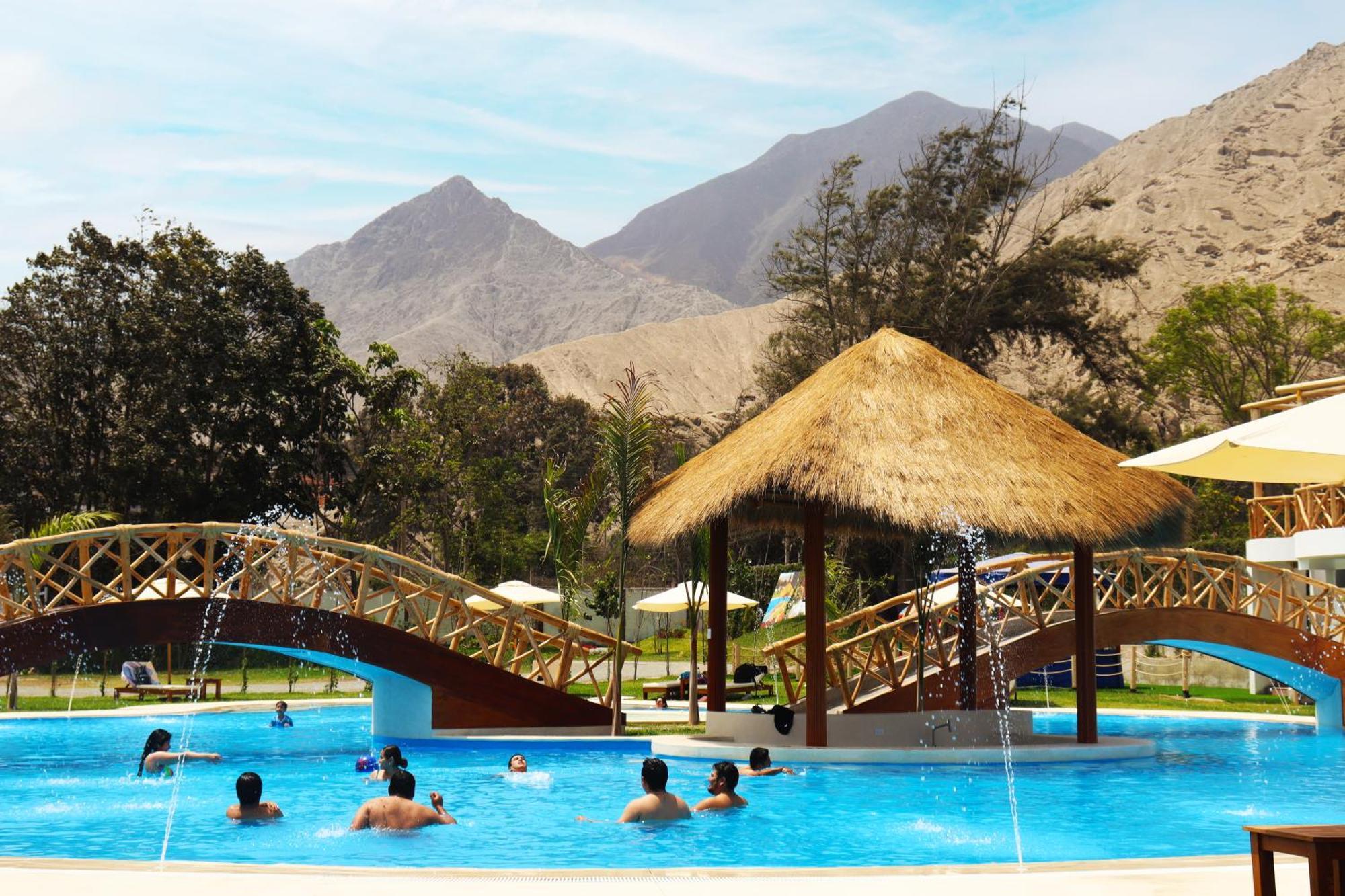 Los Andes - Restaurant & Bungalows 谢内吉亚区 外观 照片